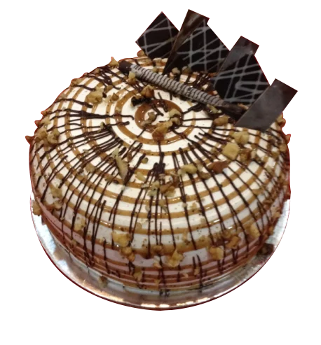 Mocha Walnut Cake
